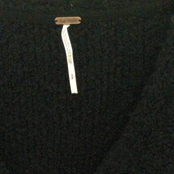 FREE PEOPLE Finders Keepers Sweater NWT Small Blk - Picture 6 of 12